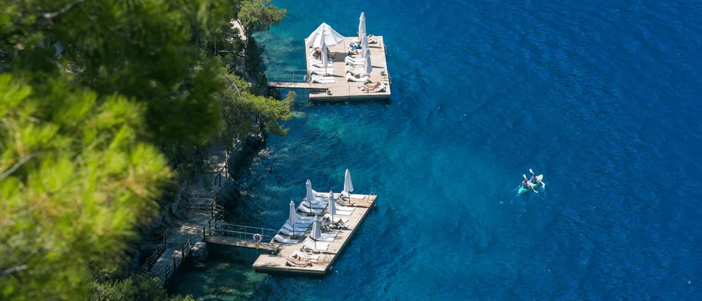 Seaside Sophistication: Unwind at one of Göcek’s Beautiful Beach Clubs for an Unforgettable Afternoon