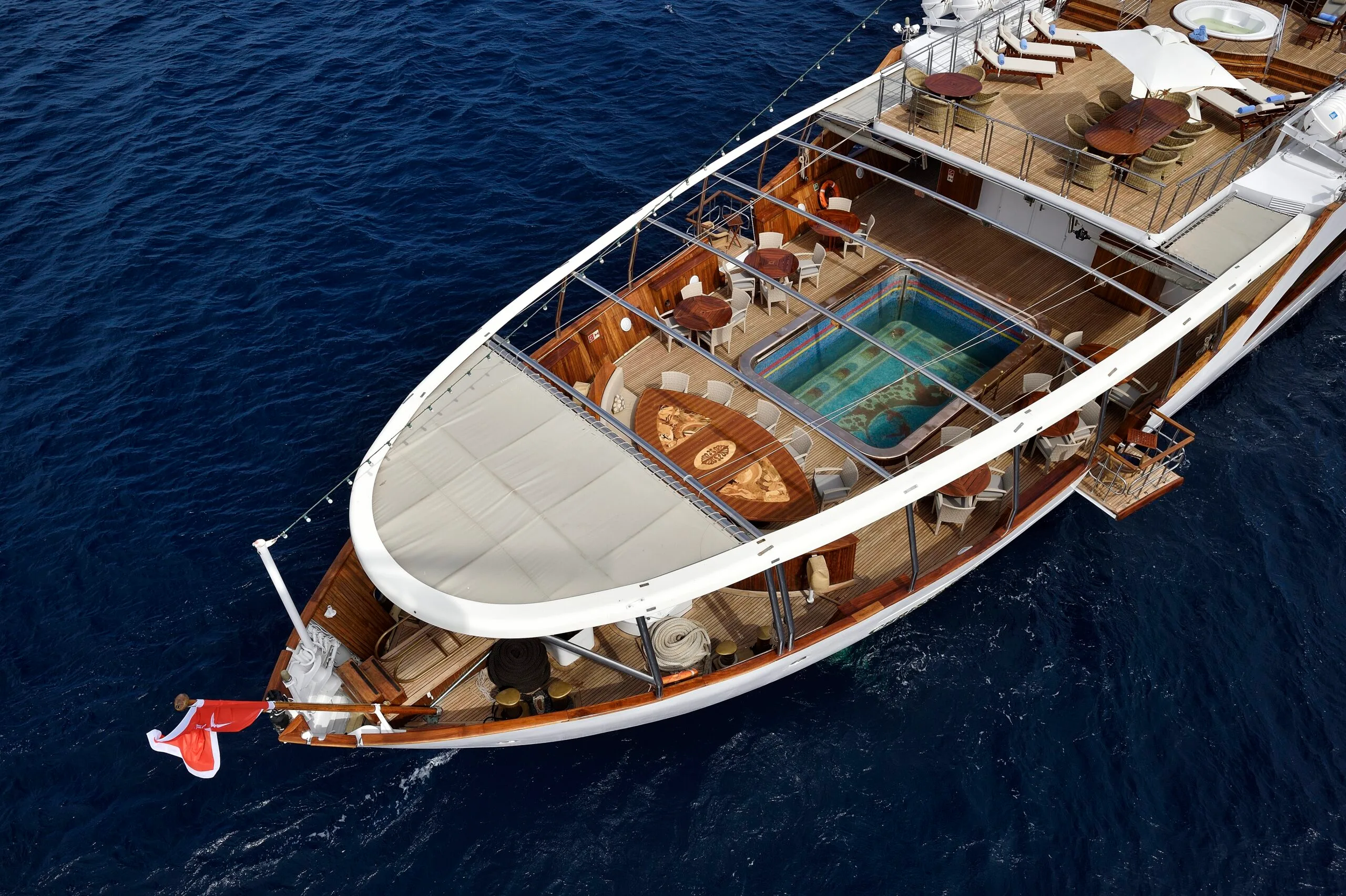 The ultimate luxury: a yacht that feels like a floating hotel