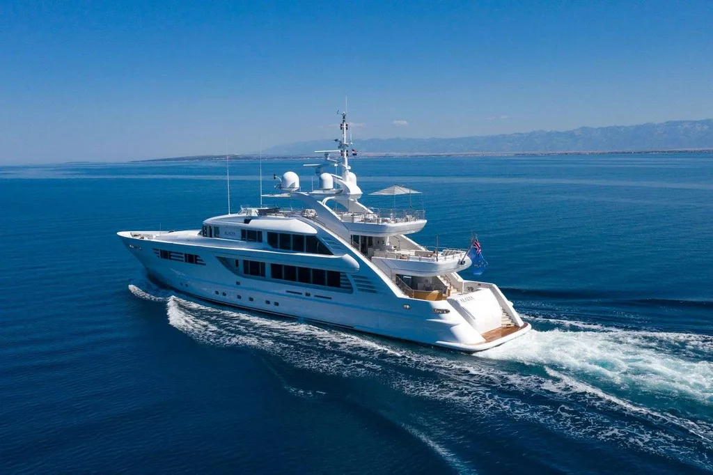 ISA Superyacht ALALYA in Croatia
