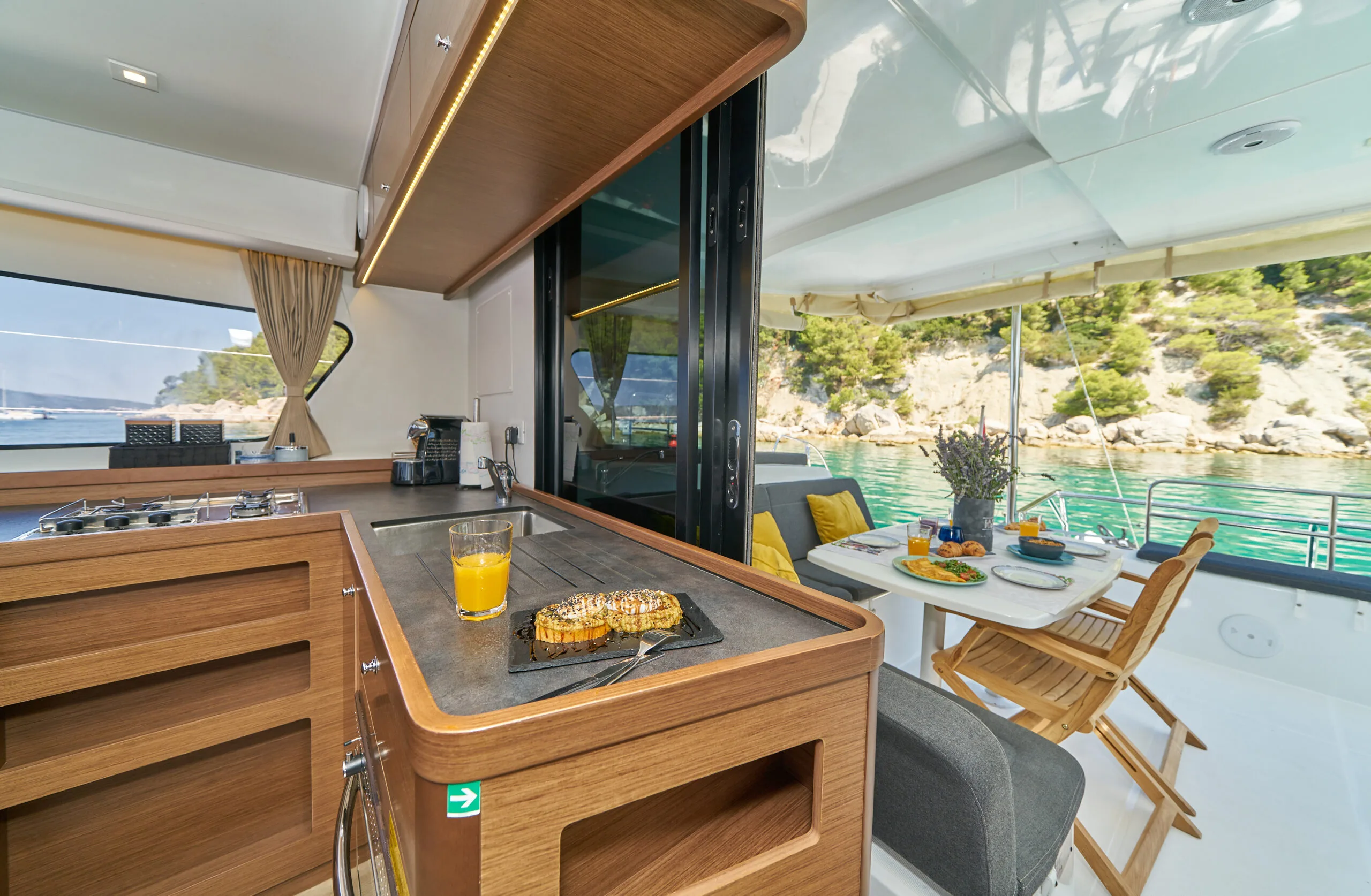 AURA — exterior & interior photo