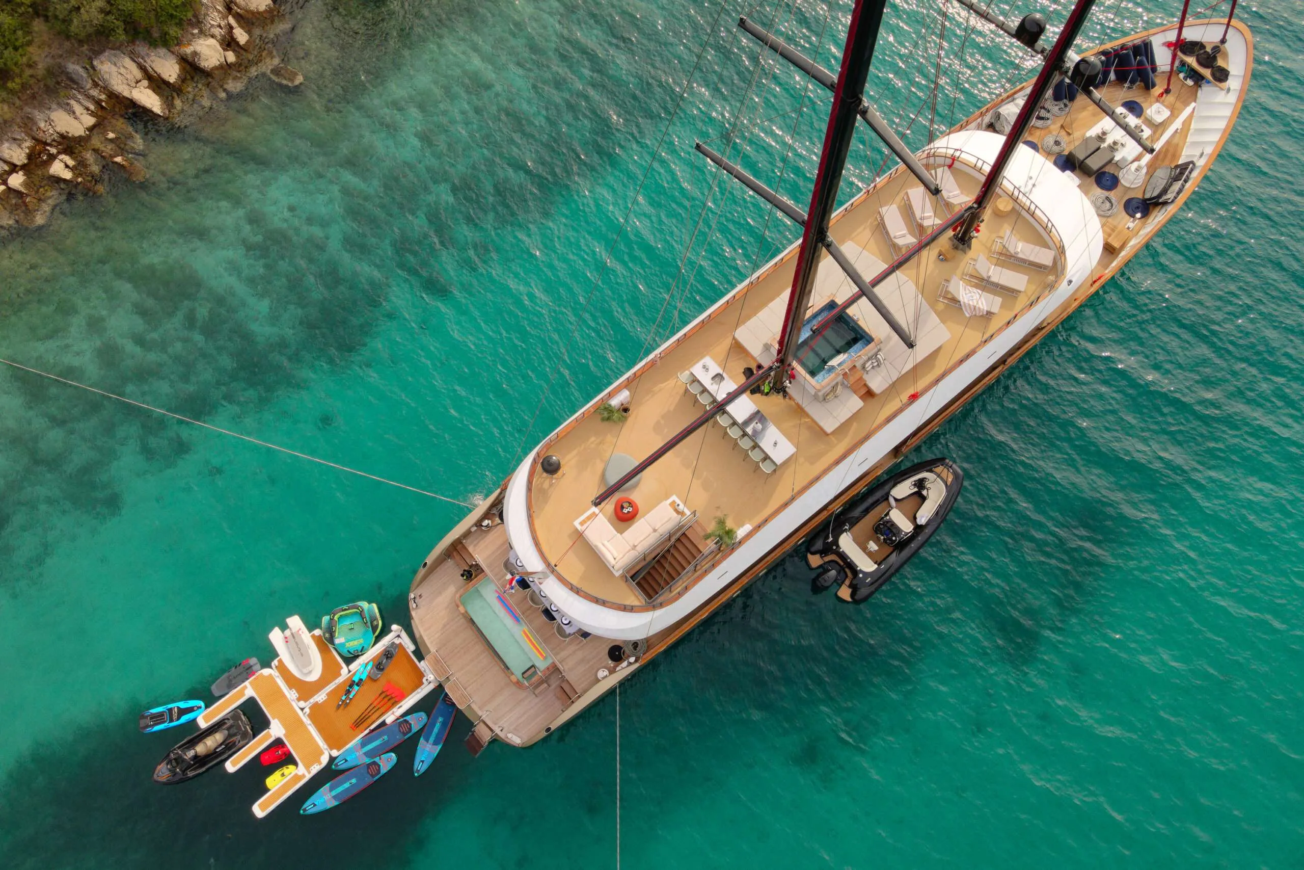 ANETTA luxury sailing Gulet for Charter in Croatia