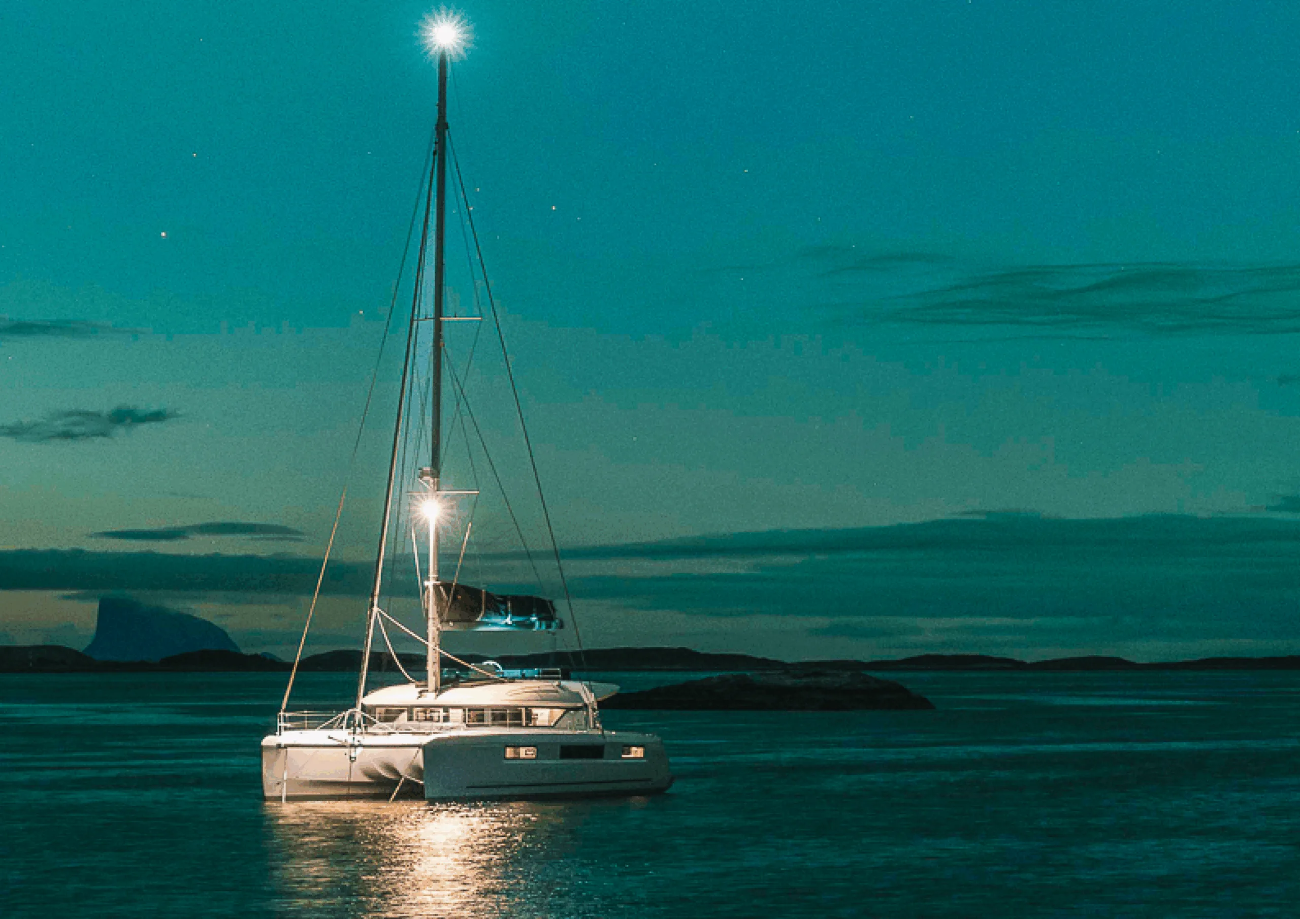 nordvær yacht for charter catamaran