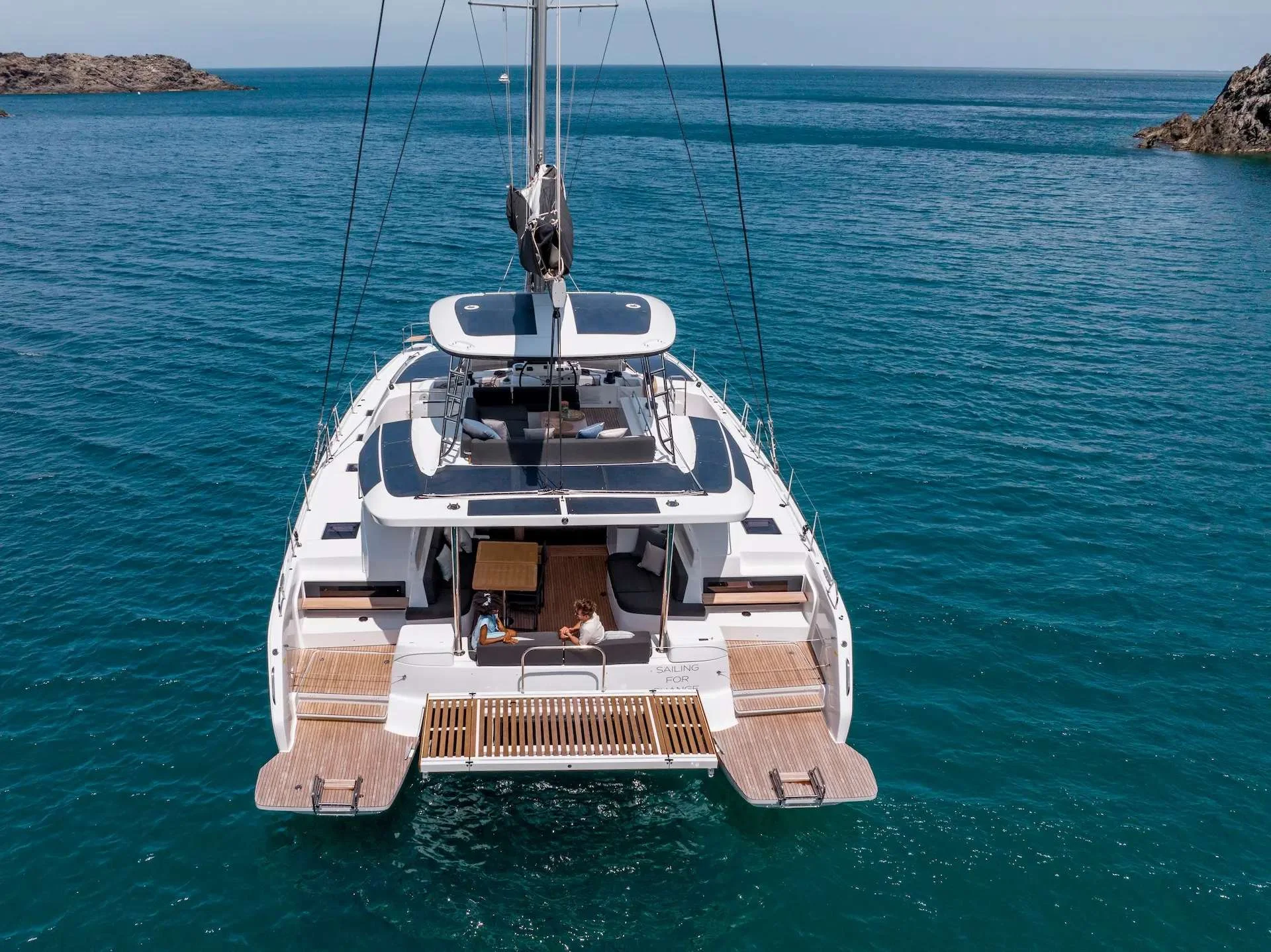 Lagoon Sailing Yacht ELDAMAR in the Red Sea