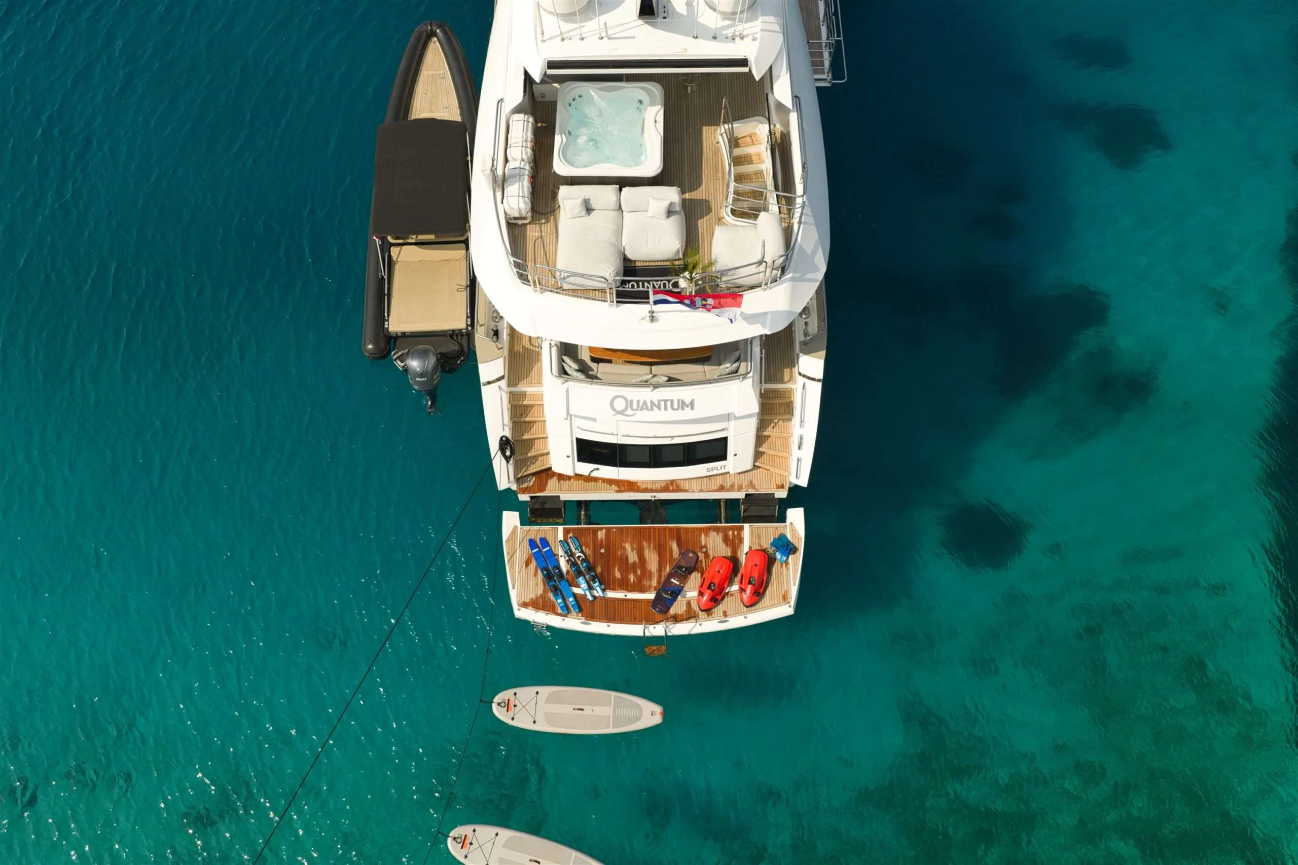 Sunseeker Motor Yacht QUANTUM in Croatia Exterior