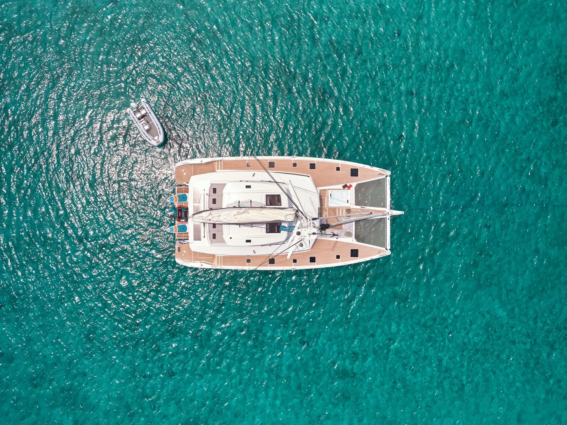 Fountaine Pajot Catamaran Yacht PIXIE in the Adriatic and Red Sea