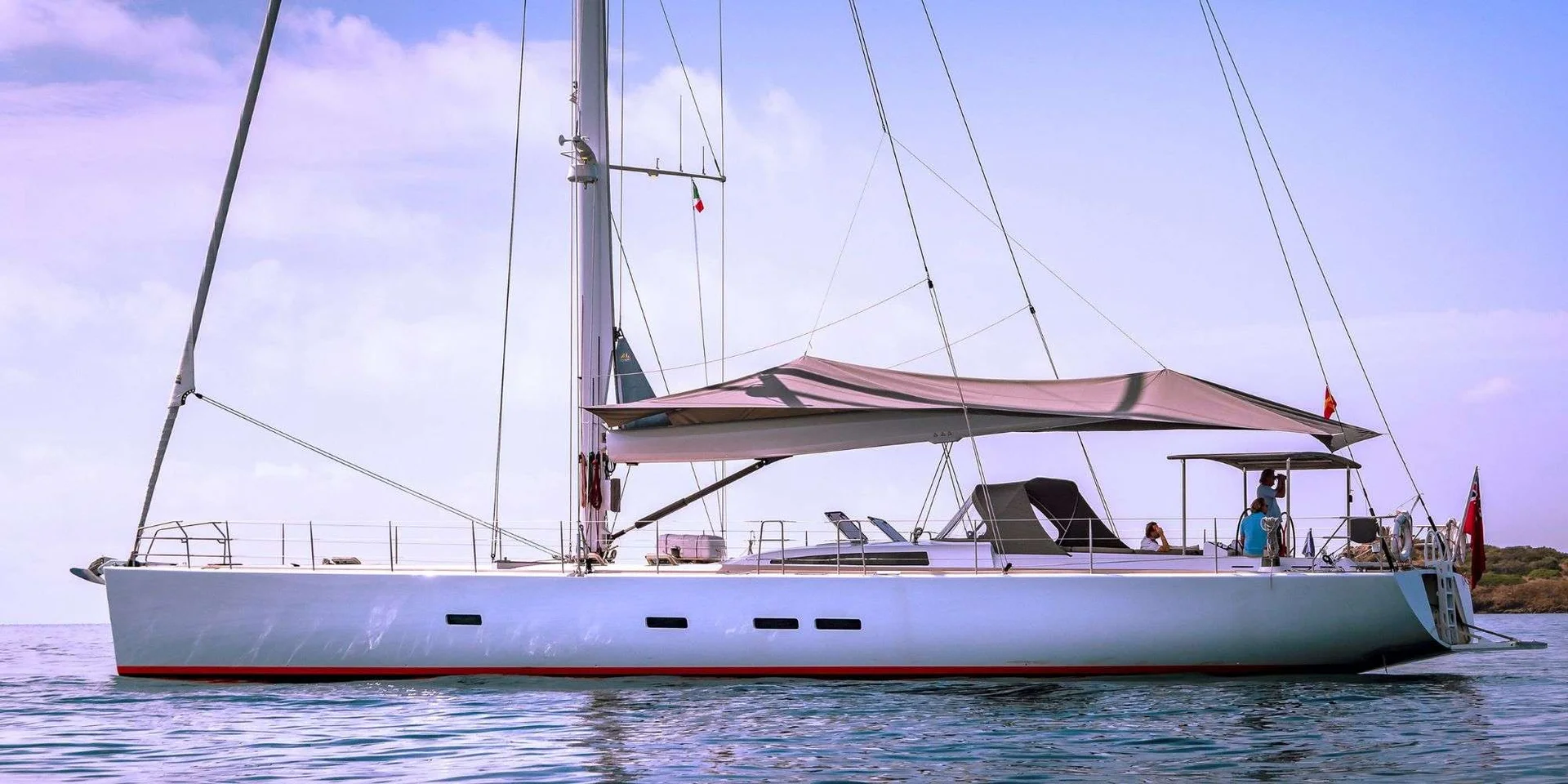 sailing yacht mediterranean charter diving kite surfing
