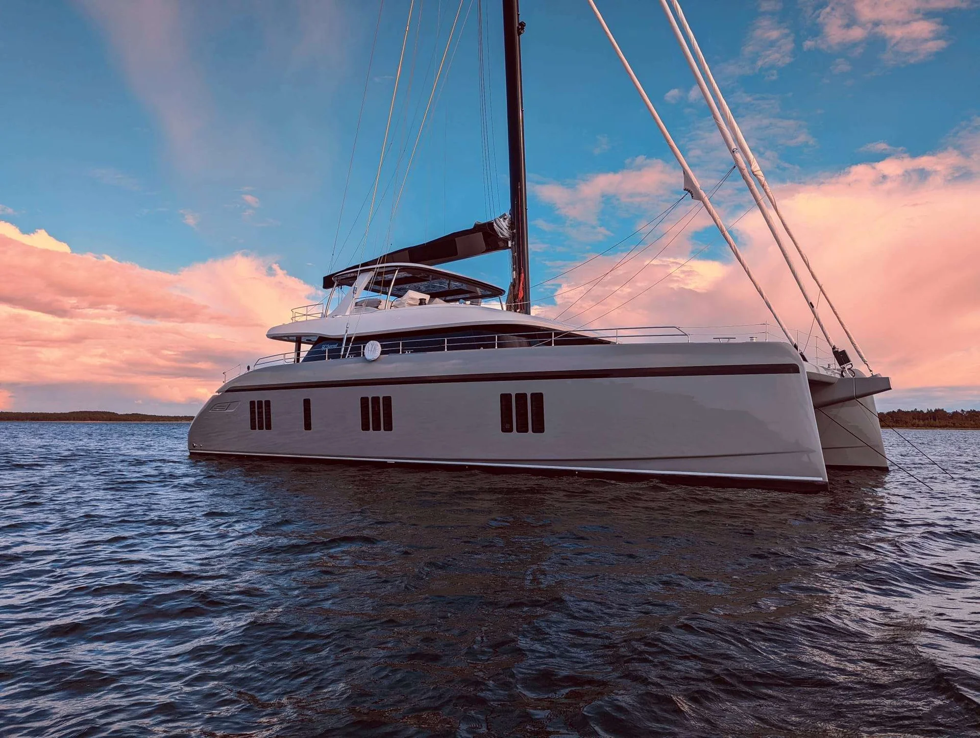 GREYB catamaran charter sunreef yachts