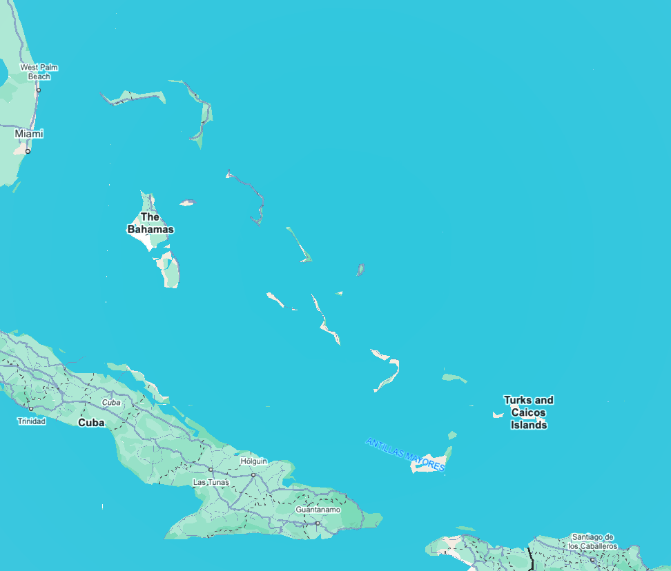 Map: BAHAMAS