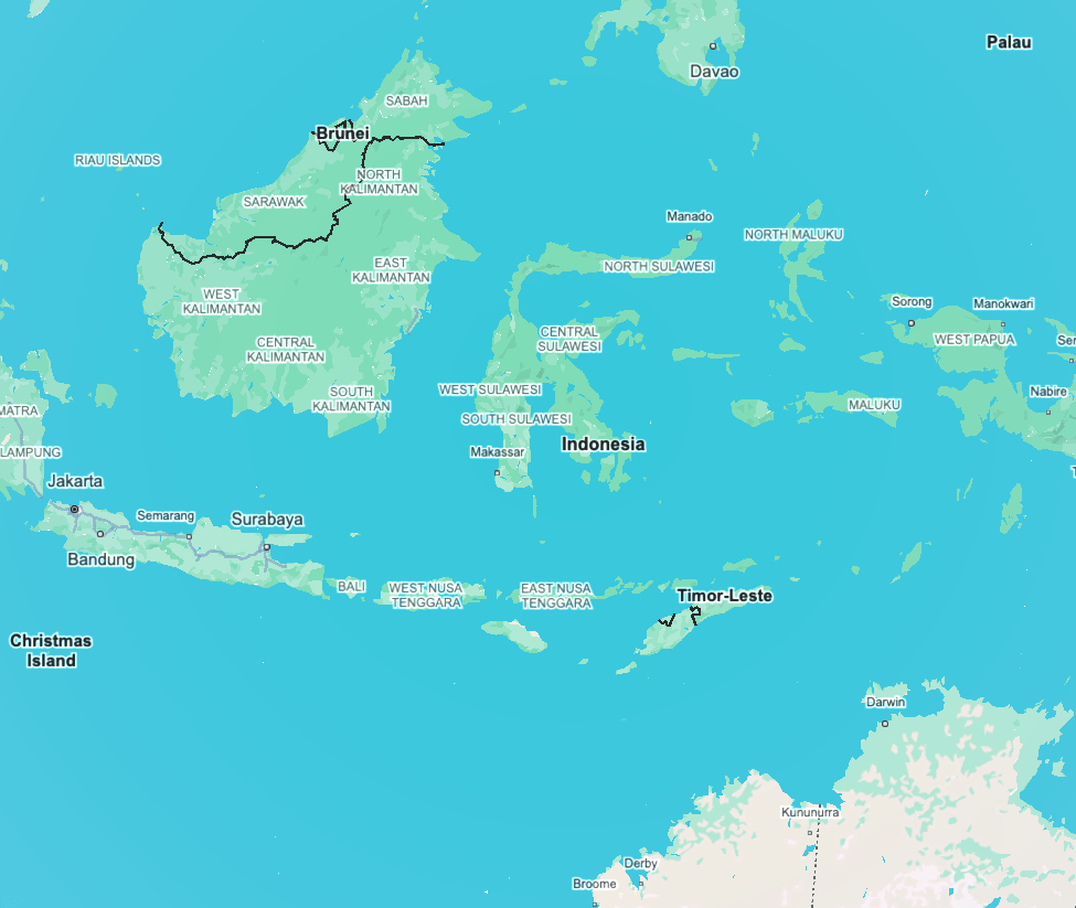 Map: INDONESIA