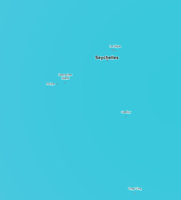 Map: SEYCHELLES