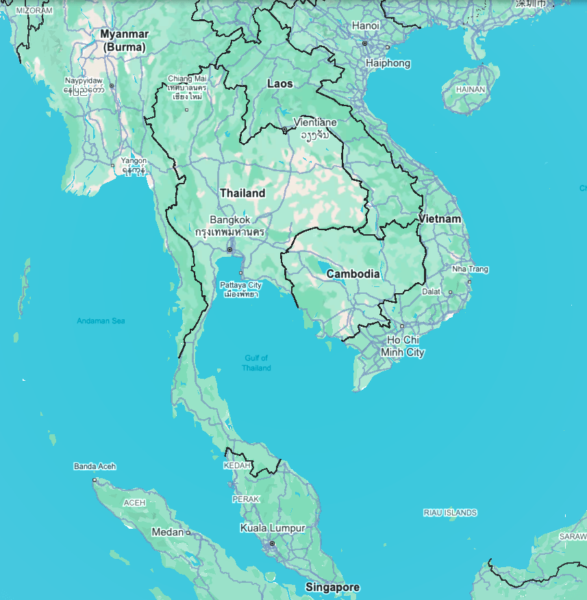 Map: THAILAND